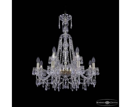 Подвесная люстра Bohemia Ivele Crystal 1403/8+4/240/XL-80 G