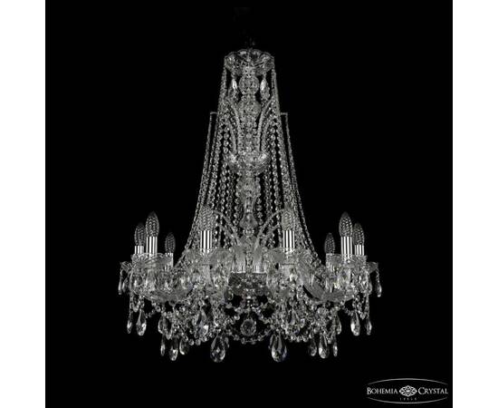 Подвесная люстра Bohemia Ivele Crystal 1411/10/240/XL-84 Ni