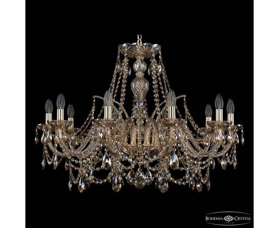 Подвесная люстра Bohemia Ivele Crystal 1411/10/300 G M721