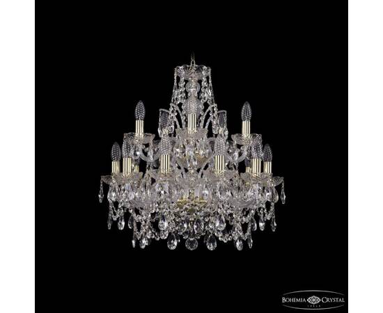 Подвесная люстра Bohemia Ivele Crystal 1411/10+5/195/2d G
