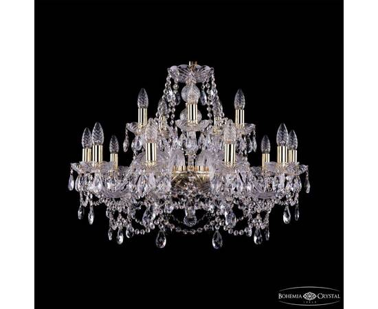 Подвесная люстра Bohemia Ivele Crystal 1411/10+5/240 G