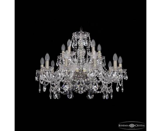 Подвесная люстра Bohemia Ivele Crystal 1411/10+5/240 Pa