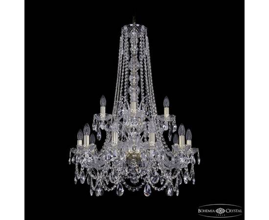 Подвесная люстра Bohemia Ivele Crystal 1411/10+5/240/h-94/2d G