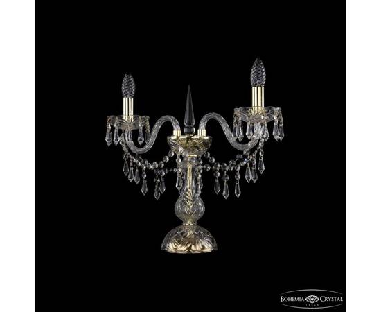 Настольная лампа Bohemia Ivele Crystal 1403L/2/141-39 G