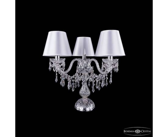 Настольная лампа Bohemia Ivele Crystal 1403L/3/141-39 Ni SH21-160