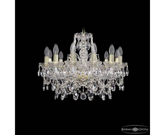 Подвесная люстра Bohemia Ivele Crystal 1411/12/195 G