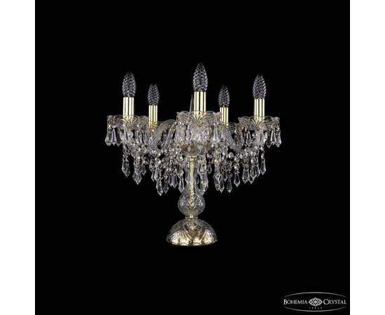 Настольная лампа Bohemia Ivele Crystal 1403L/5/141-39 G