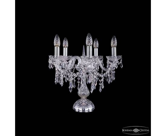 Настольная лампа Bohemia Ivele Crystal 1403L/5/141-39 Ni