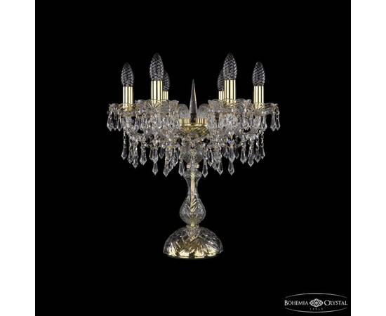 Настольная лампа Bohemia Ivele Crystal 1403L/6/141-47 G