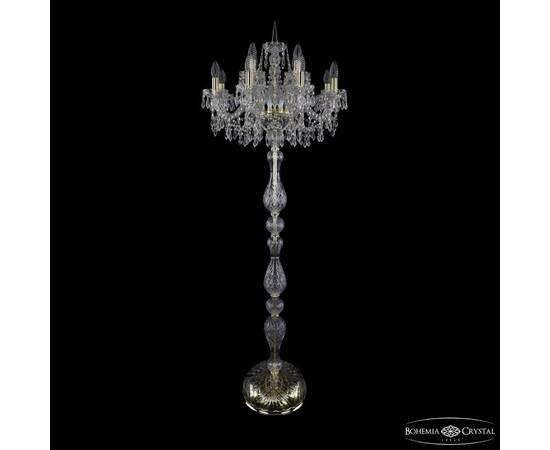 Торшер Bohemia Ivele Crystal 1403T1/8+4/195-165 G