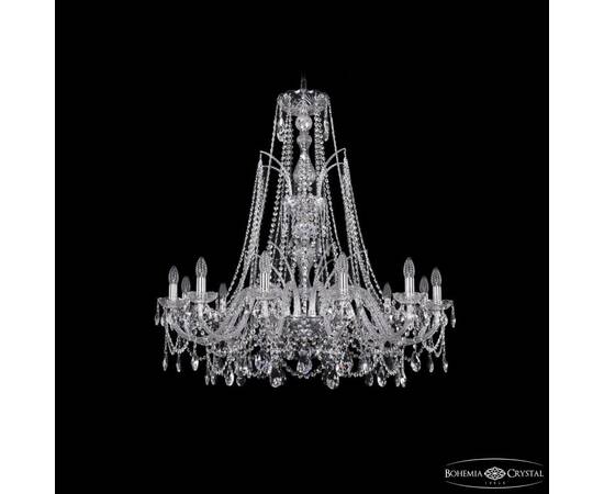 Подвесная люстра Bohemia Ivele Crystal 1411/12/360/XL-96 Ni