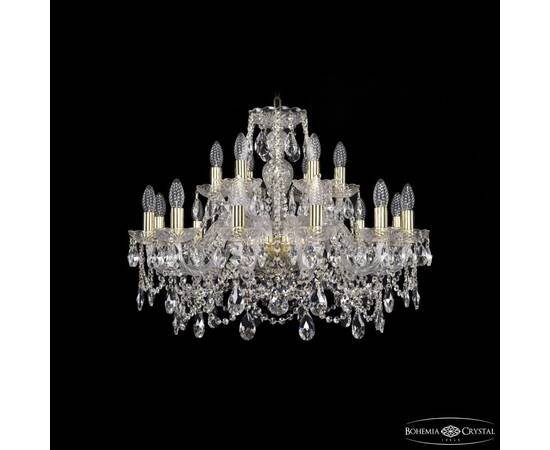 Подвесная люстра Bohemia Ivele Crystal 1411/12+6/240 G