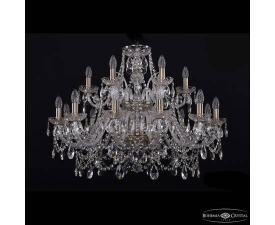 Подвесная люстра Bohemia Ivele Crystal 1411/12+6/300/2d Pa