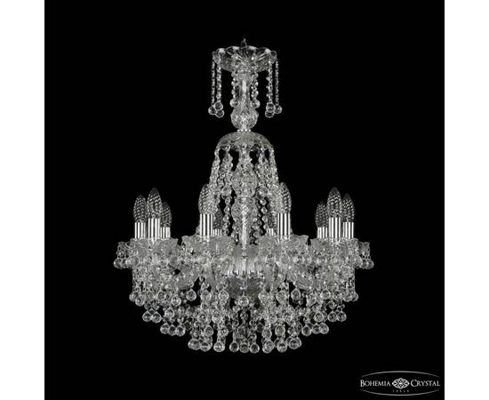 Подвесная люстра Bohemia Ivele Crystal 1409/10/195/XL-67 Ni