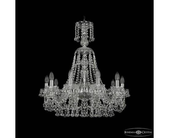 Подвесная люстра Bohemia Ivele Crystal 1409/10/240/XL-75 Ni