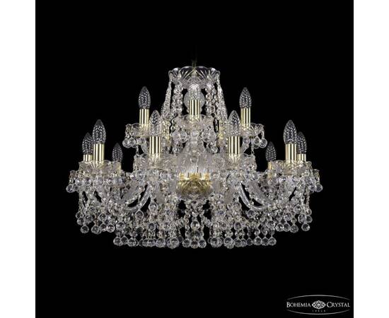 Подвесная люстра Bohemia Ivele Crystal 1409/10+5/240 G