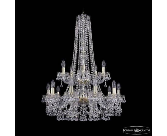 Подвесная люстра Bohemia Ivele Crystal 1409/10+5/240/h-91/2d G