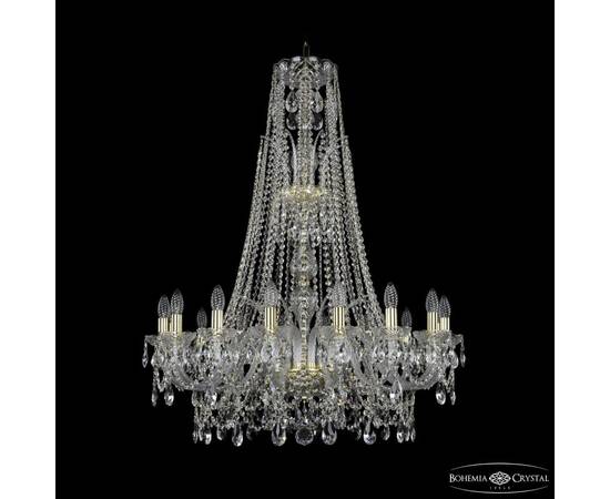 Подвесная люстра Bohemia Ivele Crystal 1411/16/300/XL-108 G