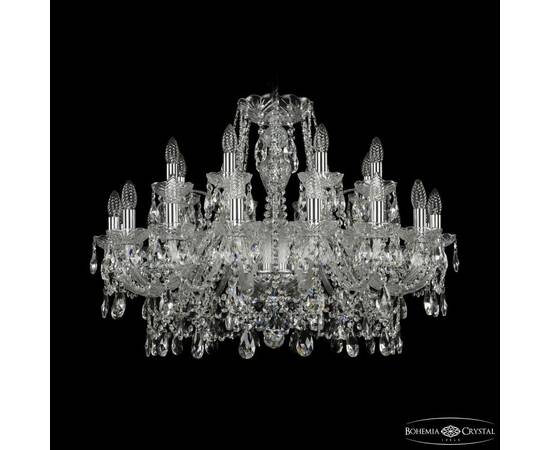 Подвесная люстра Bohemia Ivele Crystal 1411/16+8/300 Ni