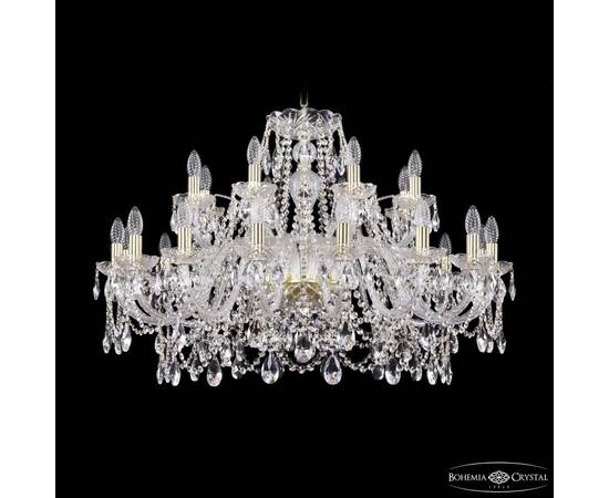 Подвесная люстра Bohemia Ivele Crystal 1411/16+8/360 G