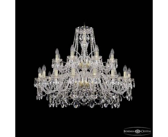 Подвесная люстра Bohemia Ivele Crystal 1411/16+8/360/2d G