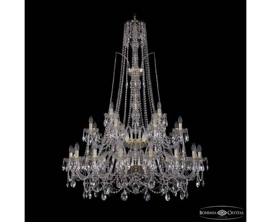 Подвесная люстра Bohemia Ivele Crystal 1411/16+8+4/400/XL-150/2d G