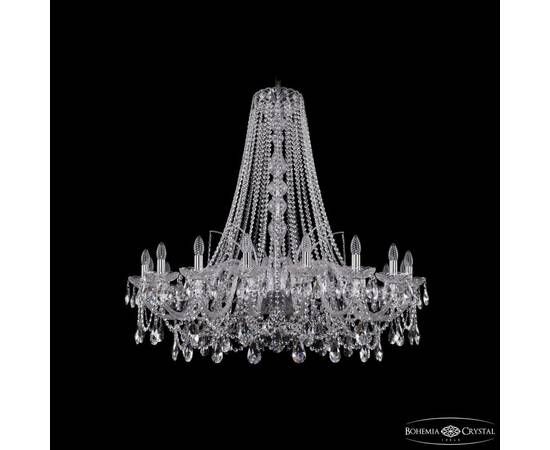 Подвесная люстра Bohemia Ivele Crystal 1411/18/400/h-113 Ni