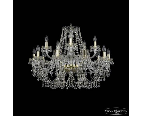 Подвесная люстра Bohemia Ivele Crystal 1409/10+5/300 G