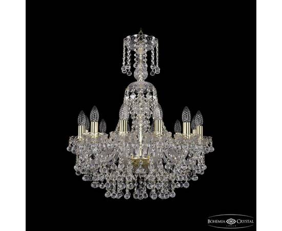 Подвесная люстра Bohemia Ivele Crystal 1409/12/195/XL-68 G