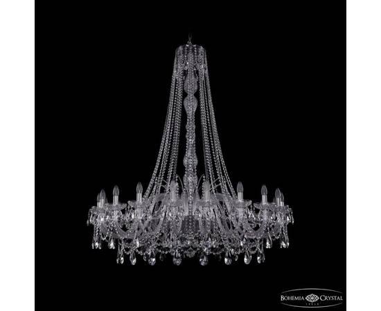 Подвесная люстра Bohemia Ivele Crystal 1411/20/460/h-151 Ni