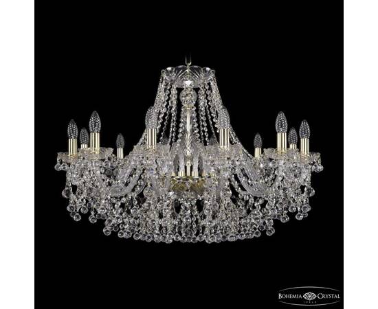 Подвесная люстра Bohemia Ivele Crystal 1409/12/300 G