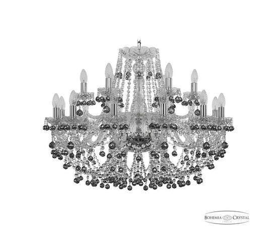 Подвесная люстра Bohemia Ivele Crystal 1409/12+6/300 Ni K731