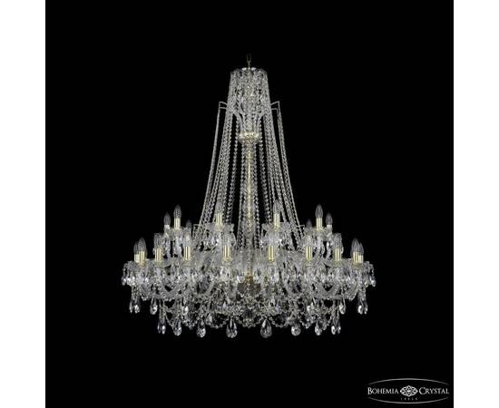 Подвесная люстра Bohemia Ivele Crystal 1411/20+10/400/XL-130 G