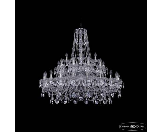 Подвесная люстра Bohemia Ivele Crystal 1411/20+10+5/400/2d Ni