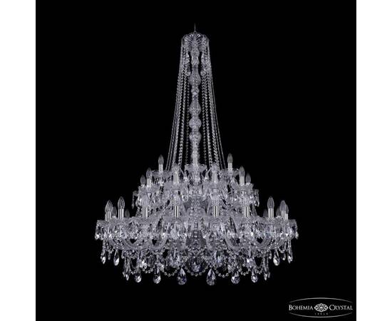 Подвесная люстра Bohemia Ivele Crystal 1411/20+10+5/400/h-155/2d Ni