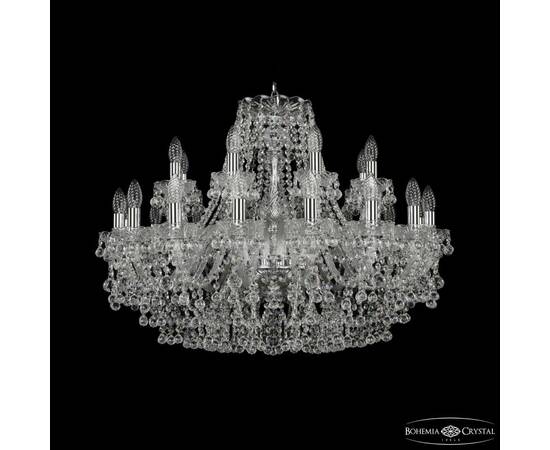 Подвесная люстра Bohemia Ivele Crystal 1409/16+8/300 Ni