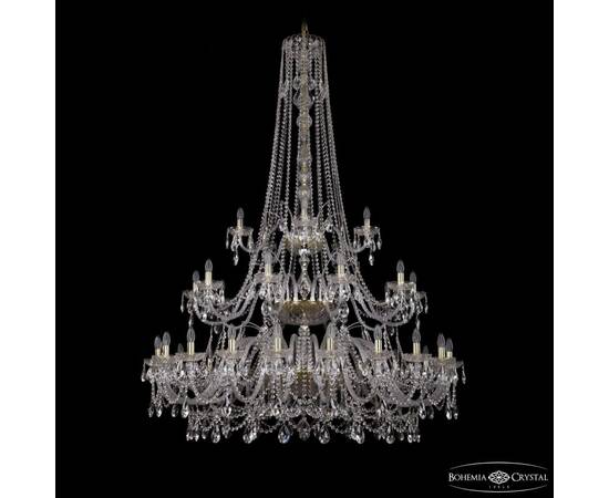 Подвесная люстра Bohemia Ivele Crystal 1411/20+10+5/530/h-202/3d G