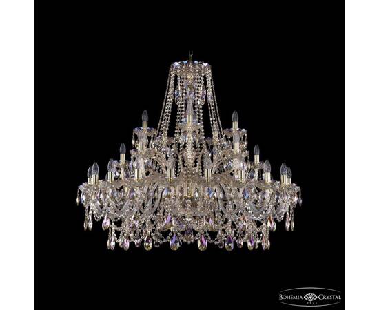 Подвесная люстра Bohemia Ivele Crystal 1411/20+5+5/400 G M801