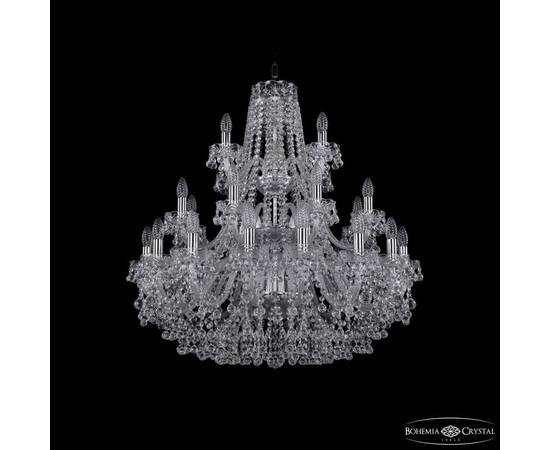 Подвесная люстра Bohemia Ivele Crystal 1409/16+8+4/300/3d Ni