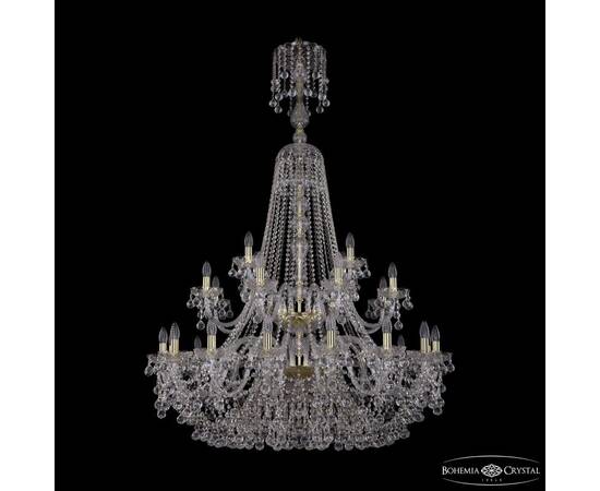 Подвесная люстра Bohemia Ivele Crystal 1409/16+8+4/400/XL-164/2d G
