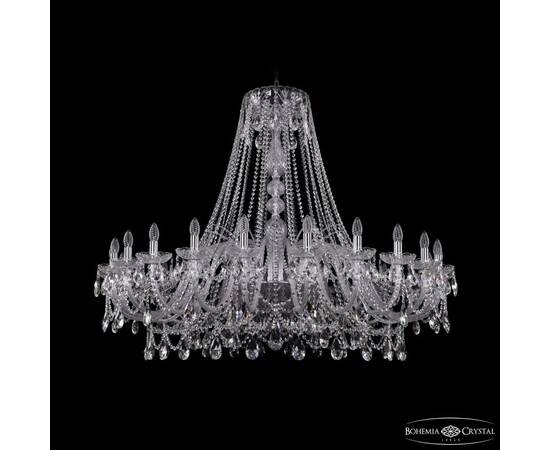 Подвесная люстра Bohemia Ivele Crystal 1411/24/530 Ni