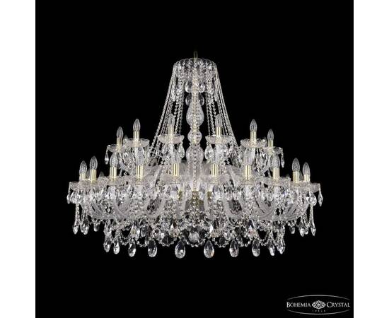 Подвесная люстра Bohemia Ivele Crystal 1411/24+12/460 G