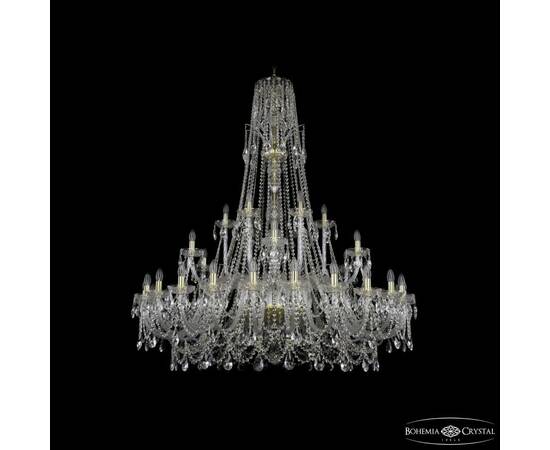 Подвесная люстра Bohemia Ivele Crystal 1411/24+6+6/530/XL-165 G