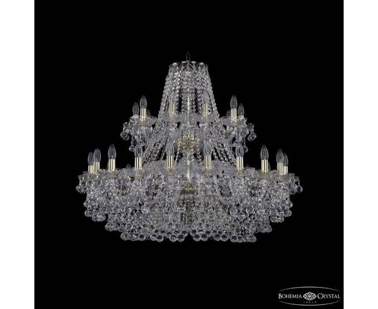 Подвесная люстра Bohemia Ivele Crystal 1409/20+10/360/2d G