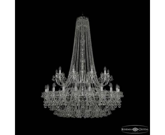 Подвесная люстра Bohemia Ivele Crystal 1409/20+10/400/h-152/2d Ni