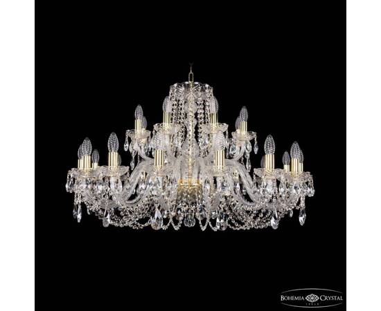 Подвесная люстра Bohemia Ivele Crystal 1402/16+8/360 G