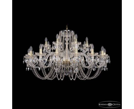 Подвесная люстра Bohemia Ivele Crystal 1402/16+8/400 G