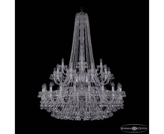Подвесная люстра Bohemia Ivele Crystal 1409/20+10+5/400/h-152/2d Ni