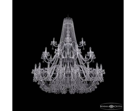 Подвесная люстра Bohemia Ivele Crystal 1409/20+10+5/530/3d Ni
