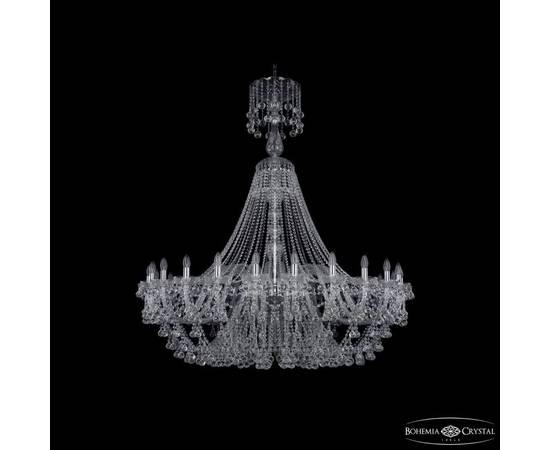 Подвесная люстра Bohemia Ivele Crystal 1409/24/530/XL-160 Ni